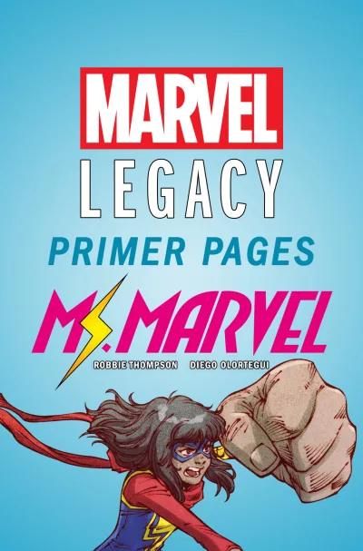 Ms. Marvel - Marvel Legacy Primer Pages (2017) - Series 