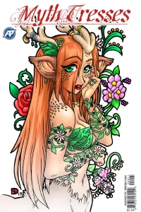 Myth-tresses Coloring Book