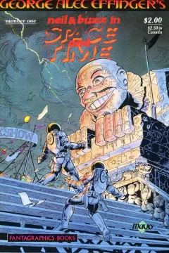 Neil & Buzz In Space & Time