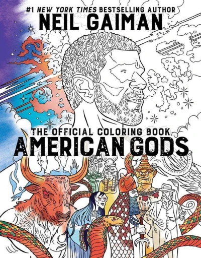 Neil Gaiman American Gods: The Official Coloring Book (2017) - Series 