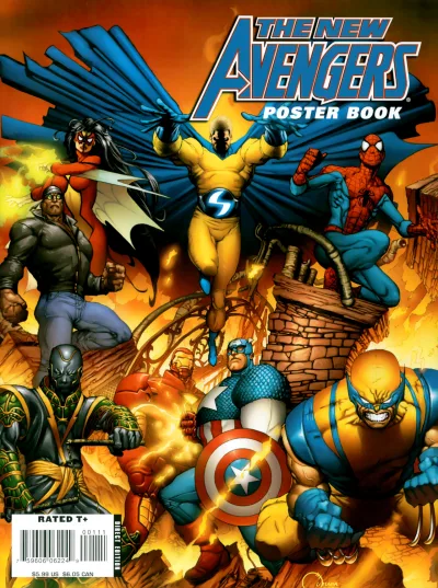 New Avengers Poster Book (2008) - Series 