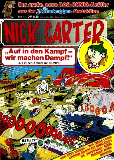 Nick Carter-Gag-Comic-Alben (1985) - Series 