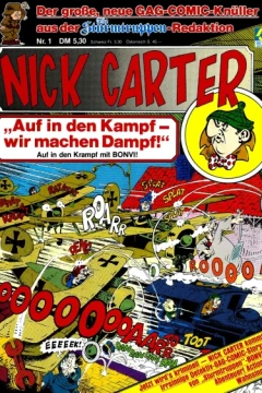 Nick Carter-Gag-Comic-Alben