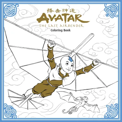 Nickelodeon Avatar: The Last Airbender Coloring Book (2016) - Series 