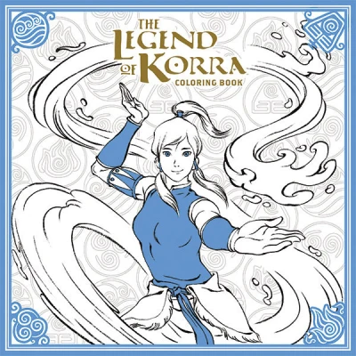 Nickelodeon The Legend of Korra Coloring Book (2017) - Series 