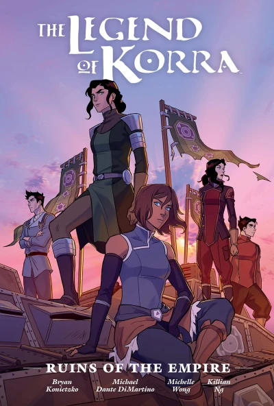Nickelodeon The Legend of Korra: Ruins of the Empire Library Edition (Hardcover, 2020) - Series 