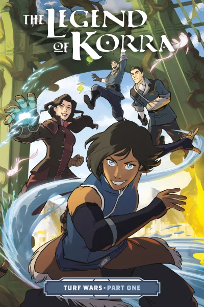 Nickelodeon The Legend of Korra–Turf Wars (Trade Paperback, 2017) - Series 