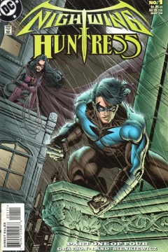 Nightwing and Huntress