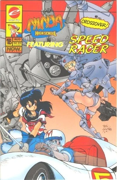 Ninja High School featuring Speed Racer (1993) - Series 