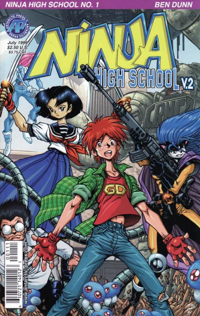 Ninja High School Version 2 (1999) - Series 
