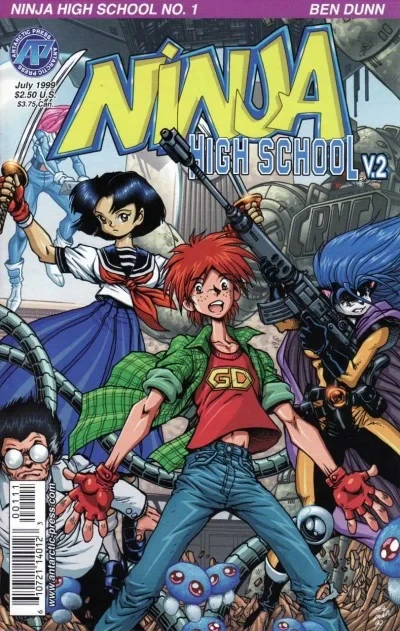 Ninja High School Version 2 (1999) - Series 