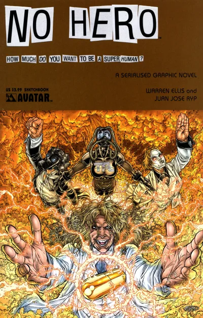 No Hero Sketchbook (2008) - Series 