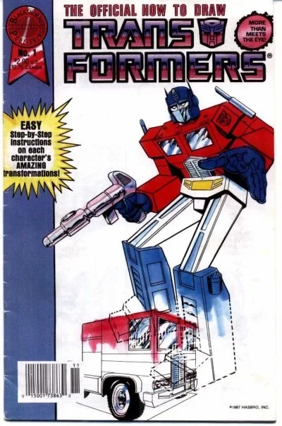 Official How to Draw Transformers (1987) - Series 