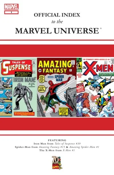 Official Index to the Marvel Universe (2009) - Series 