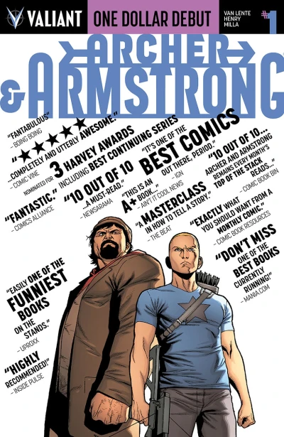 One Dollar Debut: Archer & Armstrong #1 (2014) - Series 