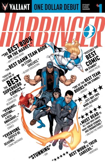 One Dollar Debut: Harbinger #1 (2014) - Series 