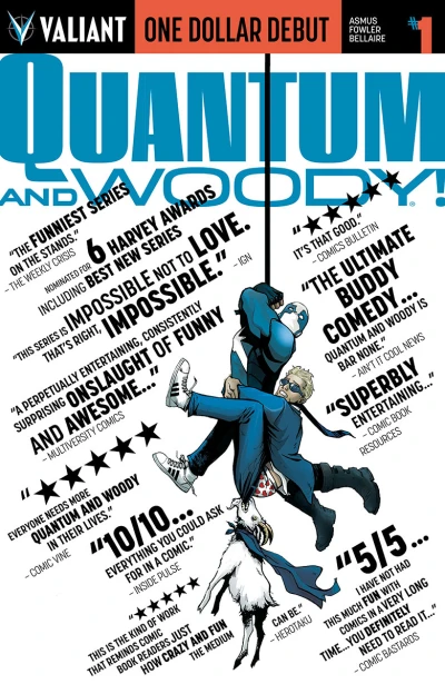 One Dollar Debut: Quantum and Woody #1 (2014) - Series 