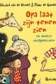 Opa laat zijn tenen zien
