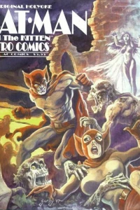 Original Cat-Man and Kitten Retro Comics