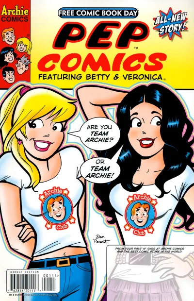 Pep Comics Featuring Betty and Veronica (FCBD) (2011) - Series 