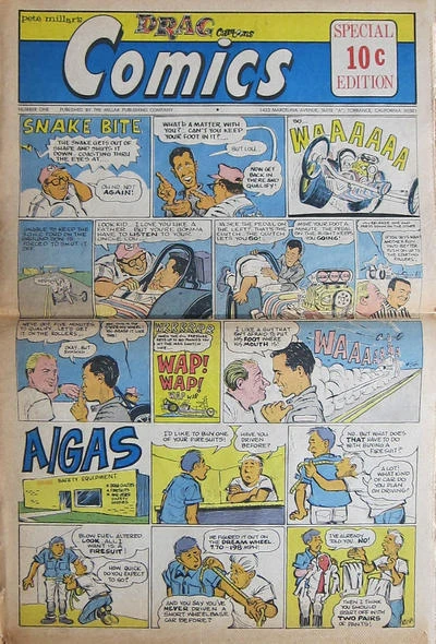 Pete Millar's Drag Comics (1972) - Series 