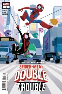Peter Parker and Miles Morales Spider-Men Double Trouble 