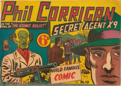 Phil Corrigan Secret Agent X9  - Series 