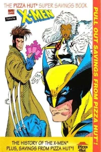 Pizza Hut Super Savings Book Featuring X-Men