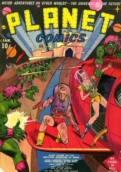 Planet Comics (1940) - Series 