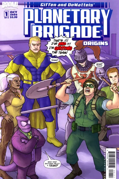Planetary Brigade Origins (2006) - Series 