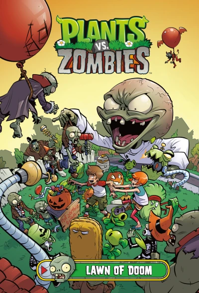 Plants vs. Zombies: Lawn of Doom (Hardcover, 2017) - Series 