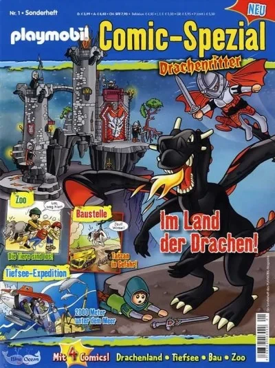 Playmobil Comic-Spezial Drachenritter (2013) - Series 