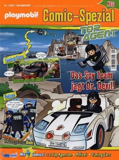 Playmobil Comic-Spezial Top Agent (2012) - Series 