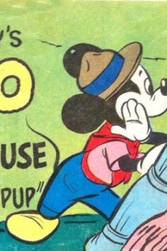 Pluto and Mickey Mouse in "Patrol Leader Pup"