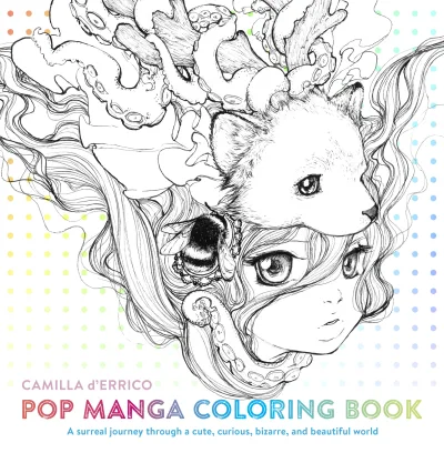 Pop Manga Coloring Book (2016) - Series 