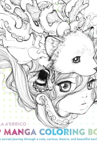 Pop Manga Coloring Book