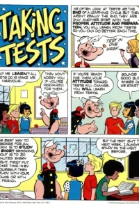 Popeye Taking Tests