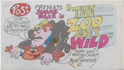 Post Presents Sugar Bear in "The Zoo Goes Wild" - Series 