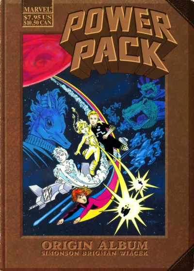 Power Pack: Origin Album (Trade Paperback, 1988) - Series 