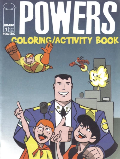 Powers Coloring Activity Book (2001) - Series 