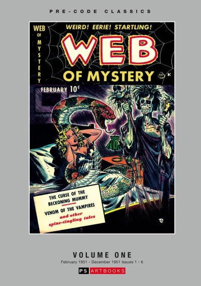 Pre-Code Classics: Web of Mystery (Hardcover, 2018) - Series 