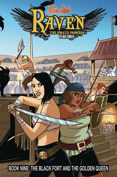 Princeless: Raven the Pirate Princess: Year Three: The Black Fort and the Golden Queen (2020) - Series 