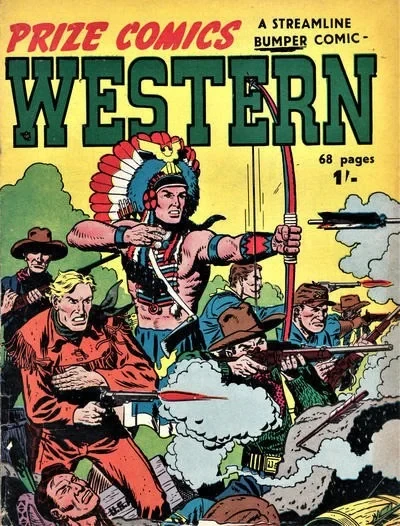 Prize Comics Western Bumper Comic (1958) - Series 