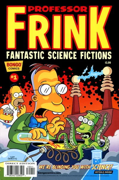 Professor Frink Fantastic Science Fictions (2013) - Series 