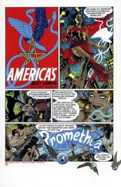 Promethea Covers Book (2005) - Series 