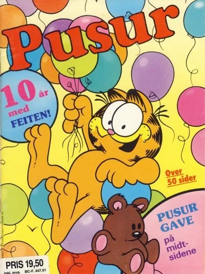 Pusur 10 år med feiten! (1988) - Series 