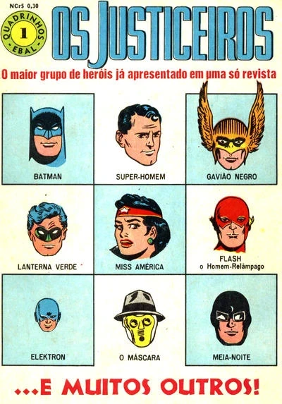 Quadrinhos 1ª Série: Os Justiceiros (1967) - Series 