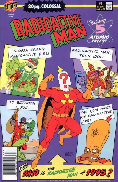 Radioactive Man 80 Pg. Colossal (1995) - Series 