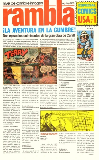 Rambla Especial Comics USA (1985) - Series 