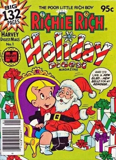 Richie Rich Holiday Digest Magazine (1980) - Series 